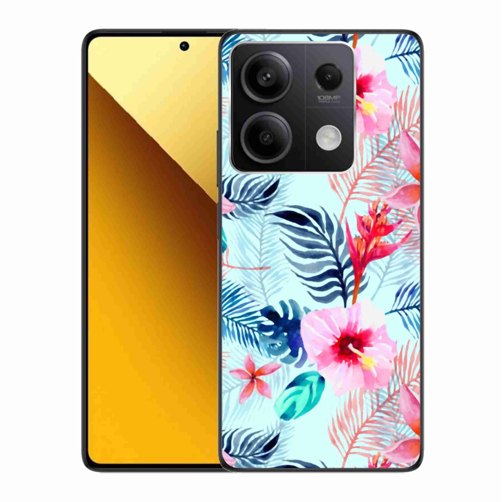 Gél borítás mmCase a Xiaomi Redmi Note 13 5G számára - virágok