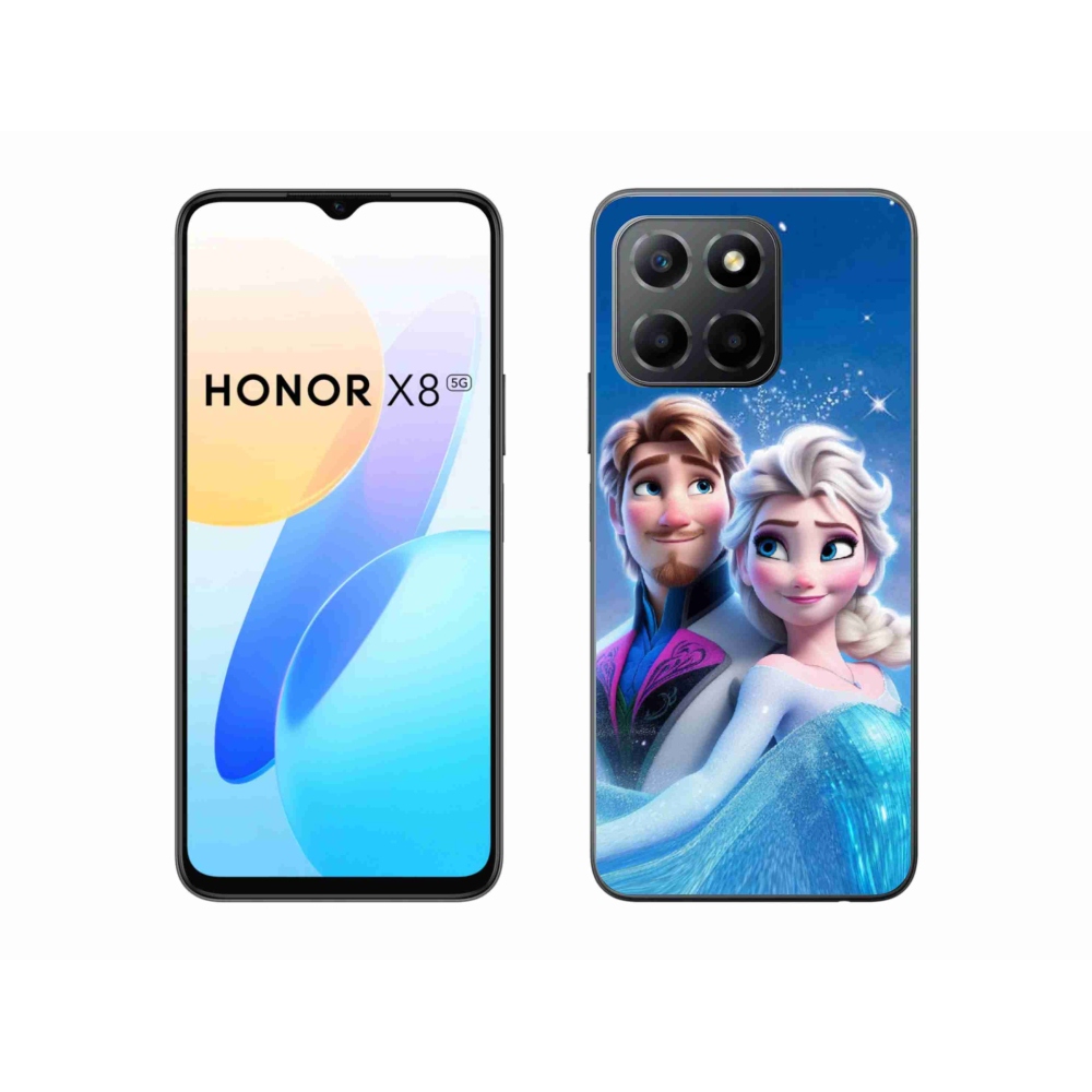 Gél borítás mmCase a Honor X8 5G/Honor 70 Lite 5G számára - Ice Kingdom 1
