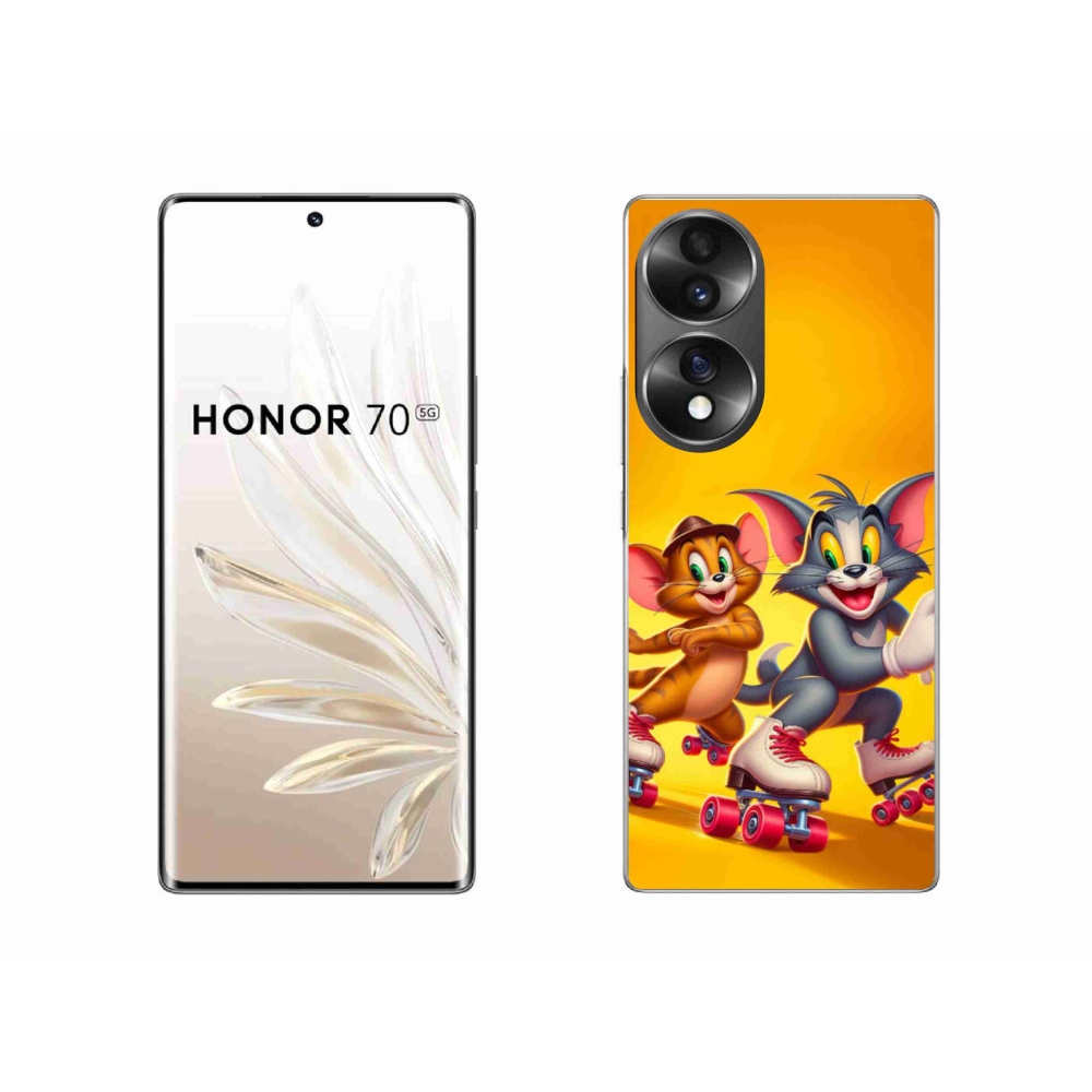 Zselés borítás mmCase a Honor 70-hez - tom and jerry