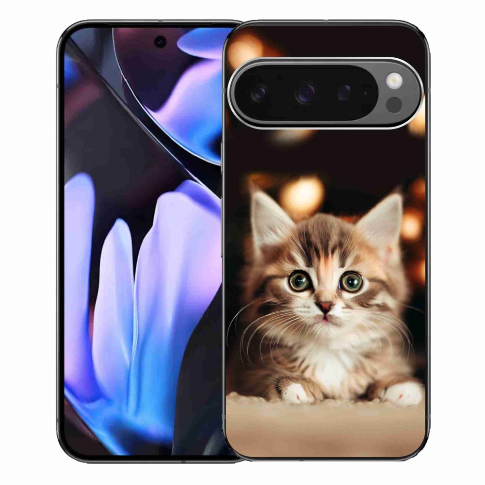 Gél borítás mmCase a Google Pixel 9 Pro XL-hez - aranyos cica 2