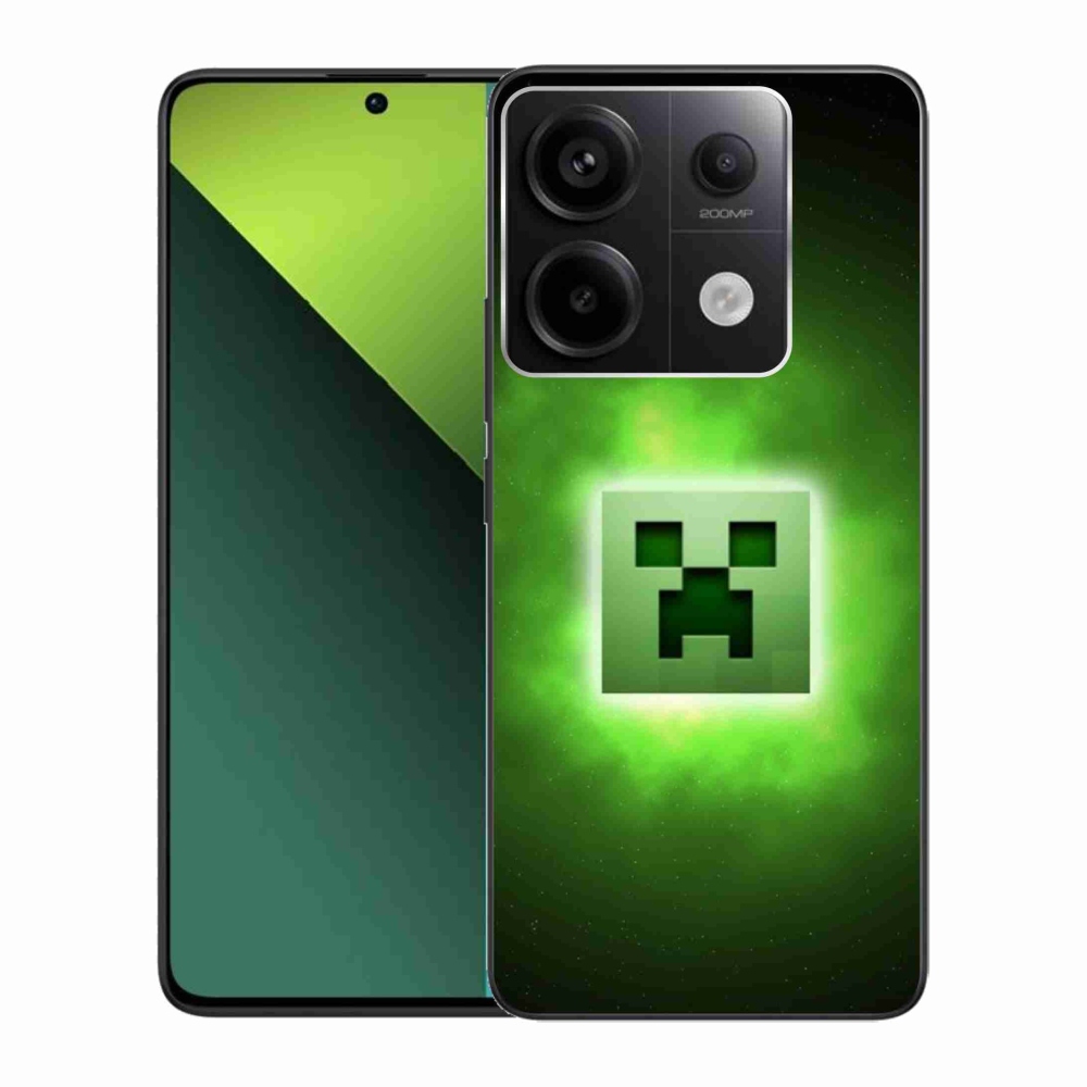 Gél borítás mmCase a Xiaomi Redmi Note 13 Pro 5G/Poco X6 5G számára - minecraft