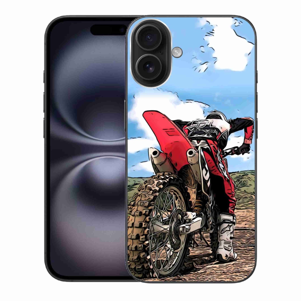 Zselés borítás mmCase iPhone 16 Plus készülékhez - moto