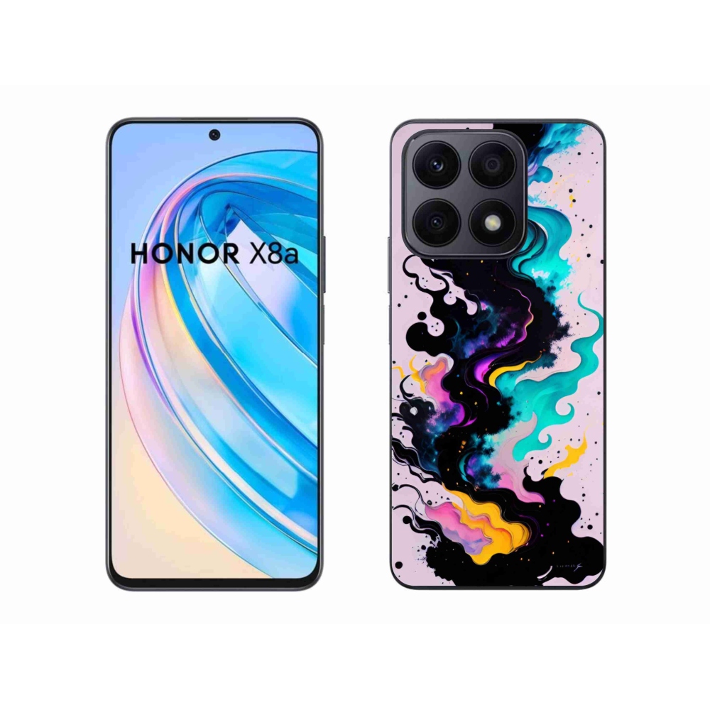 Zselés borítás mmCase a Honor X8a számára - absztrakt motívum 4