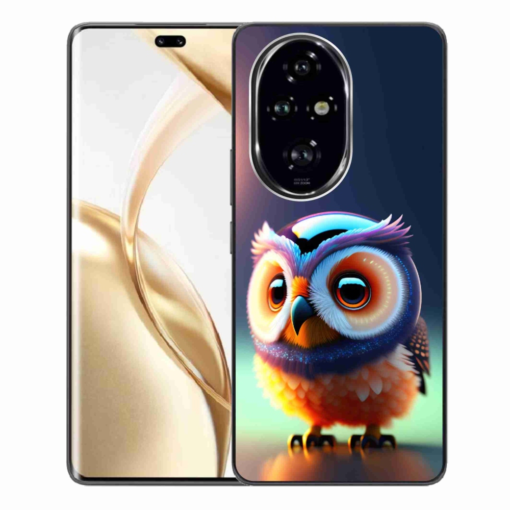 Zselés borítás mmCase a Honor 200 Pro 5G készülékhez - bagoly