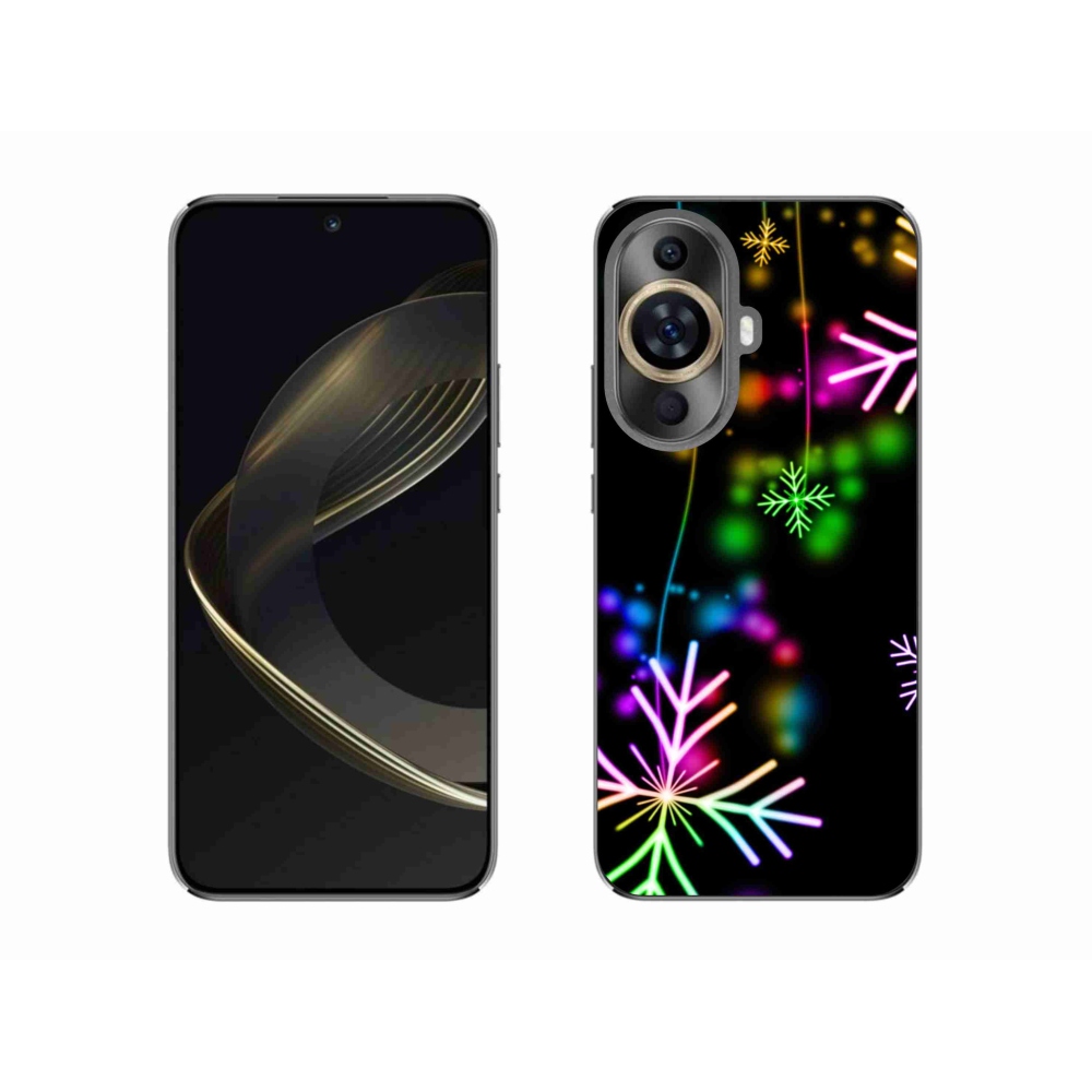 Gél borítás mmCase a Huawei Nova 11-en - színes pelyhek