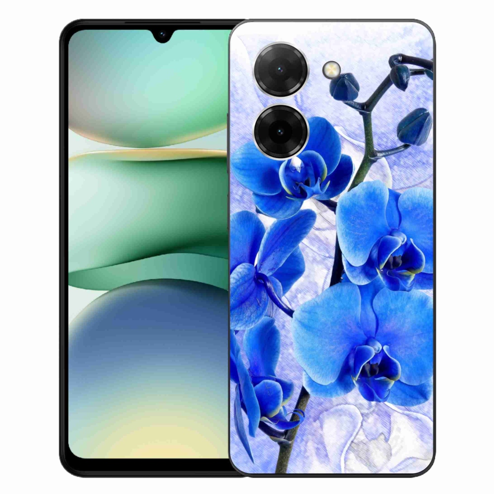 Gél borító mmCase a Xiaomi Redmi A5 (173.45x79.35x8.45mm) - kék virágokhoz