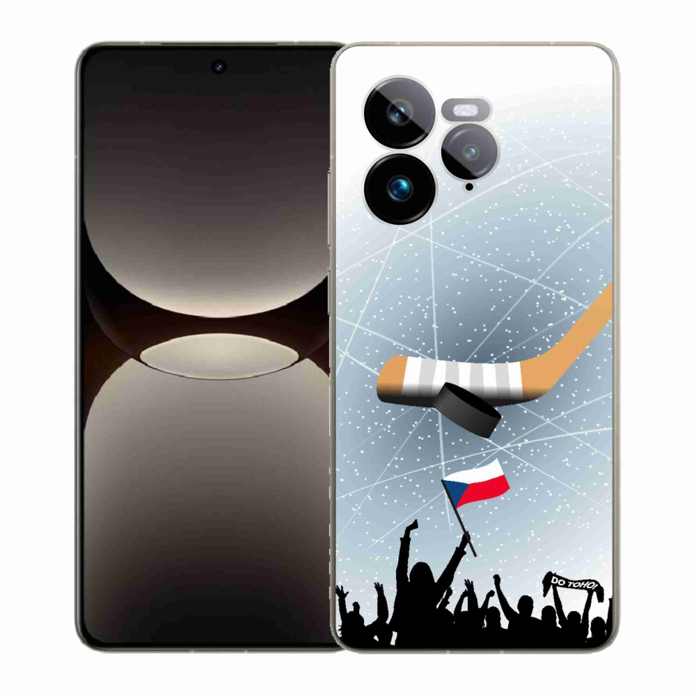 Gél borítás mmCase a Realme GT 7 Pro 5G számára - jégkorong rajongóknak