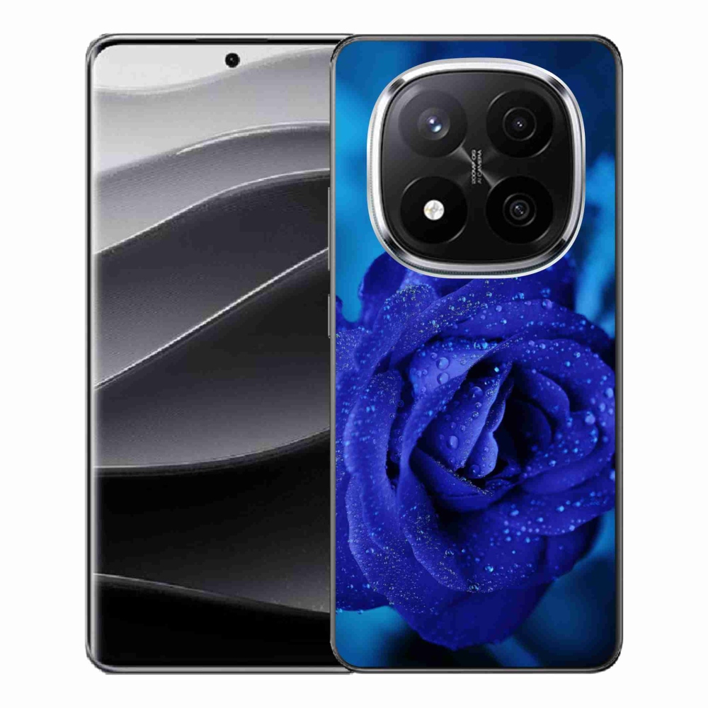 Gél borítás mmCase a Xiaomi Redmi Note 14 Pro+ 5G számára - kék rózsa