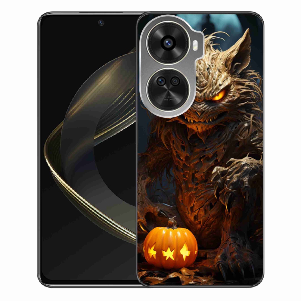 Gél borítás mmCase a Huawei Nova 12 SE számára - Halloween szörnyeteg