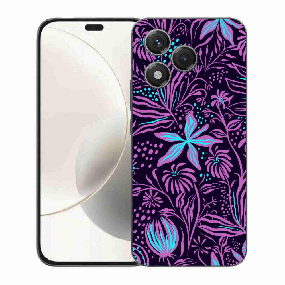 Zselés borítás mmCase a Honor 400 Lite-hoz - virágok 2