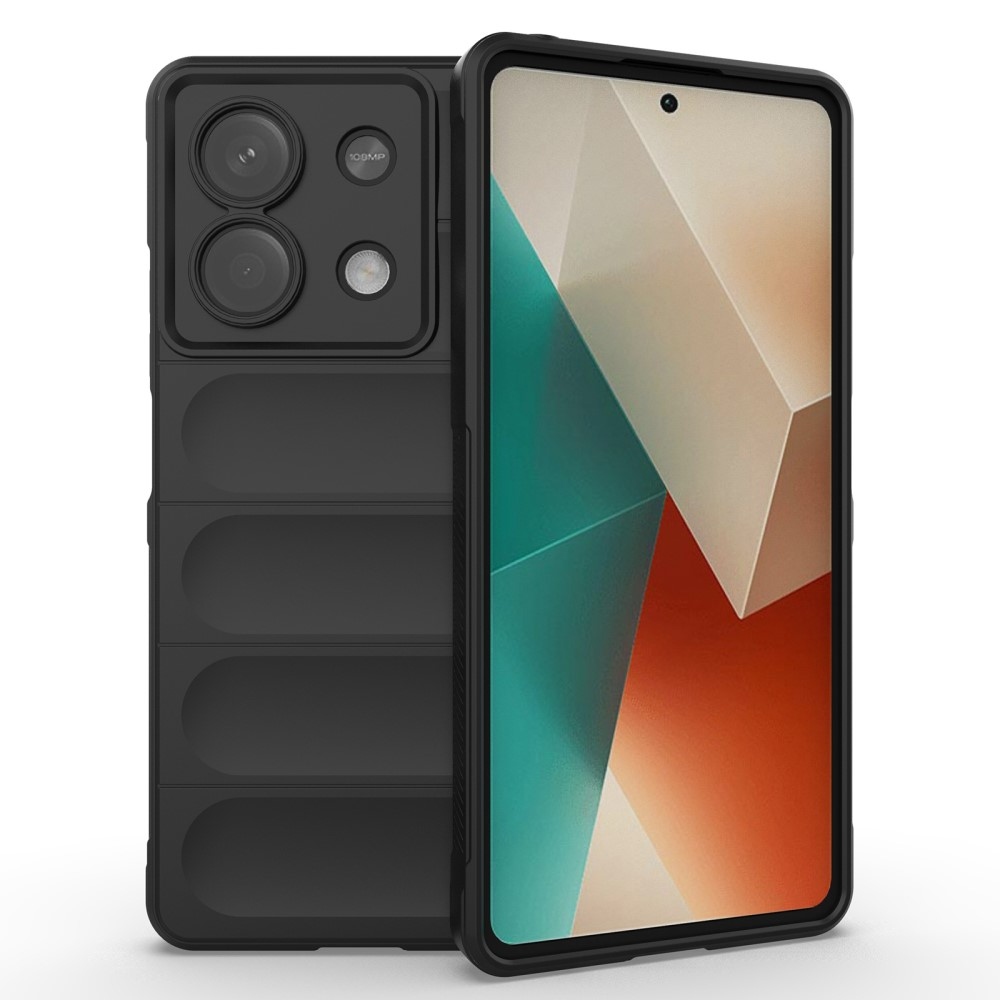Rugg tartós zselés tok Xiaomi Redmi Note 13 5G - fekete