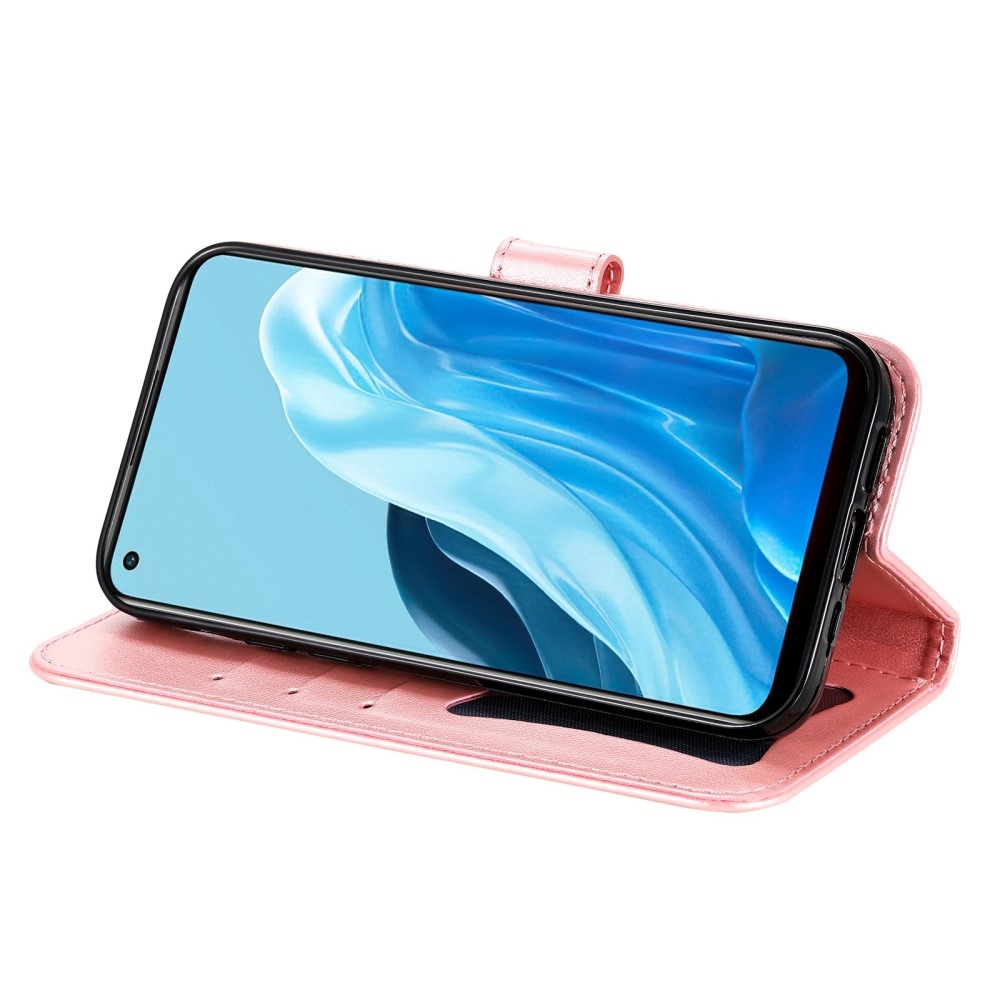 Mandala könyv tok Oppo Find X5 Lite-hoz - rózsaarany