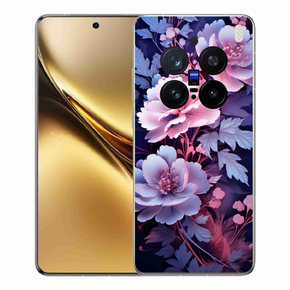 Zselés borítás mmCase a Vivo X200 Pro 5G készülékhez - virág 11