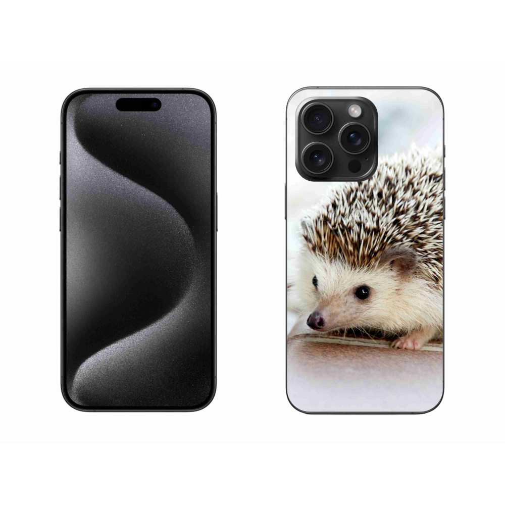 Zselés borítás mmCase iPhone 15 Pro Max készülékhez - süni