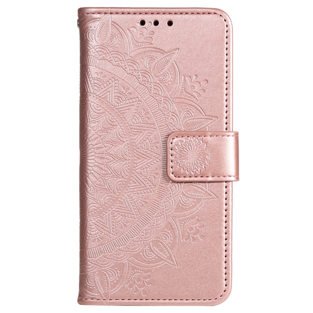 Mandala könyv tok Xiaomi 15-öshöz - rózsaarany