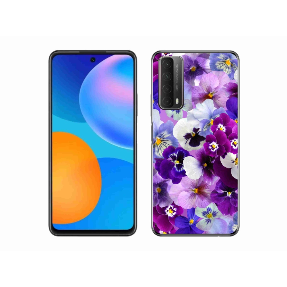 Gél borító mmCase a Huawei P Smart (2021) - virágok 9