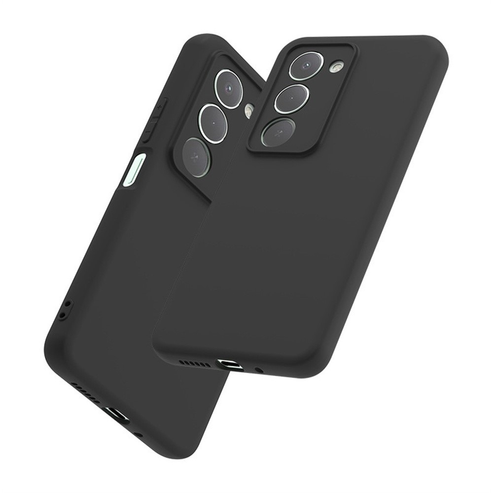 Matt zselés tok Xiaomi Redmi 15 5G (169mm) - fekete