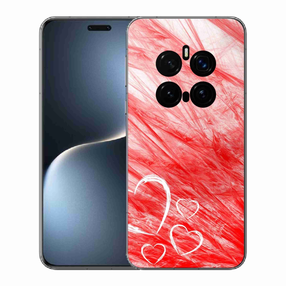 Zselés borítás mmCase a Honor Magic 7 Pro 5G számára - szív