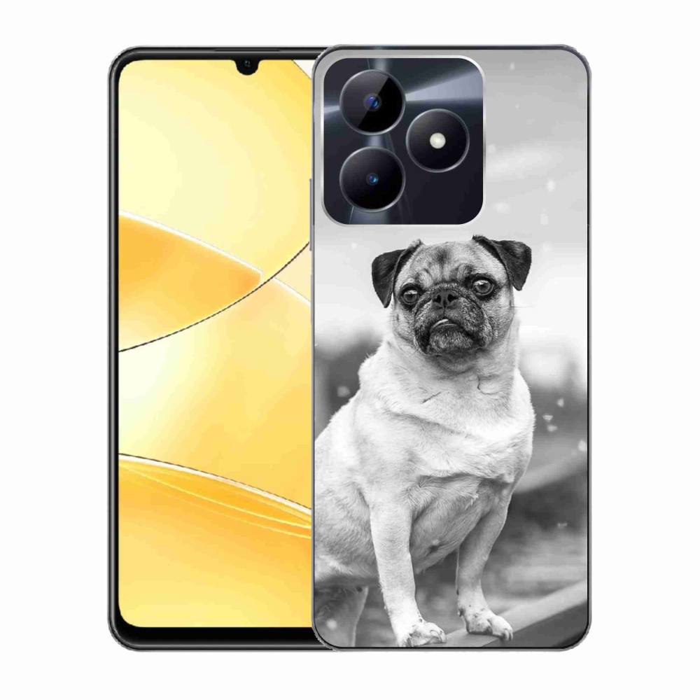 Gél tok mmCase a Realme C51/C53 készülékhez - mopsz