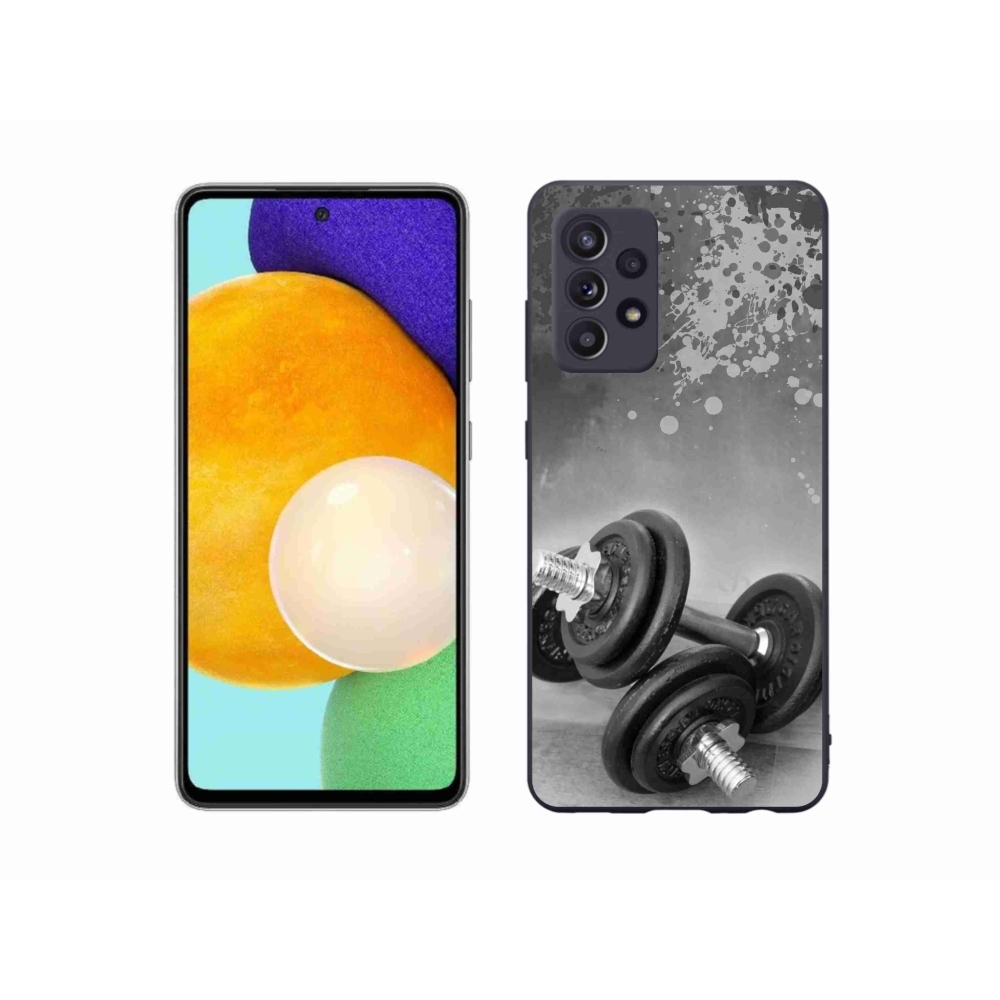 Zselés borítás mmCase Samsung Galaxy A52/A52 5G - súlyzók 1