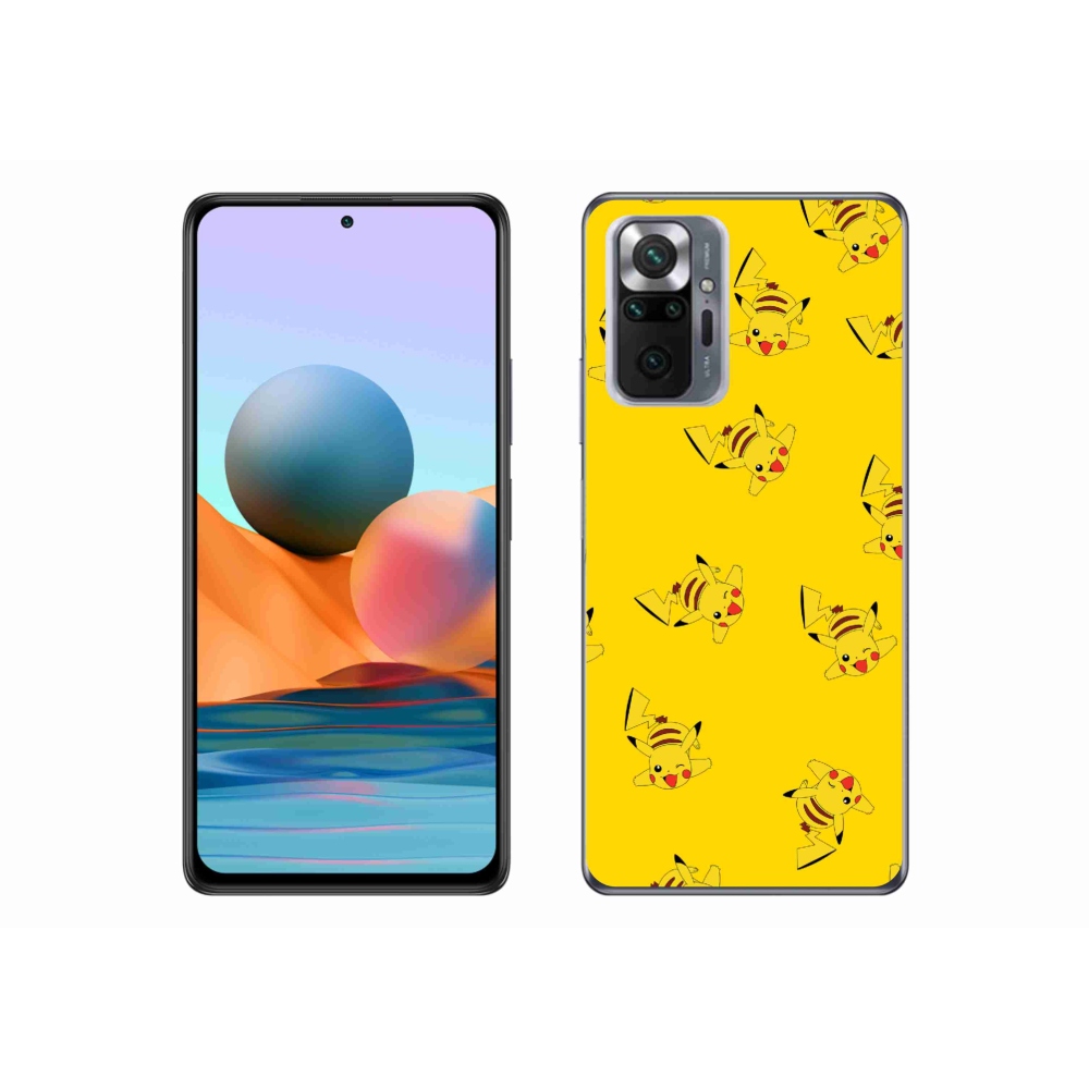 Gél borítás mmCase a Xiaomi Redmi Note 10 Pro készülékhez - pikachu