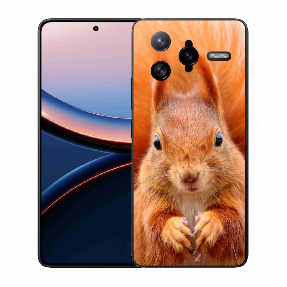 Gél borítás mmCase a Xiaomi Poco F7 Ultra számára - mókus