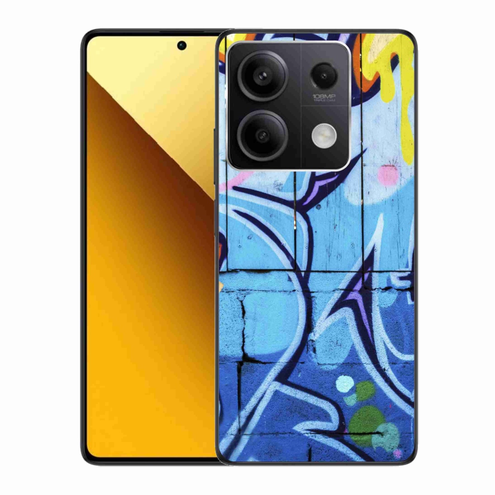 Gél borítás mmCase a Xiaomi Redmi Note 13 5G számára - graffiti