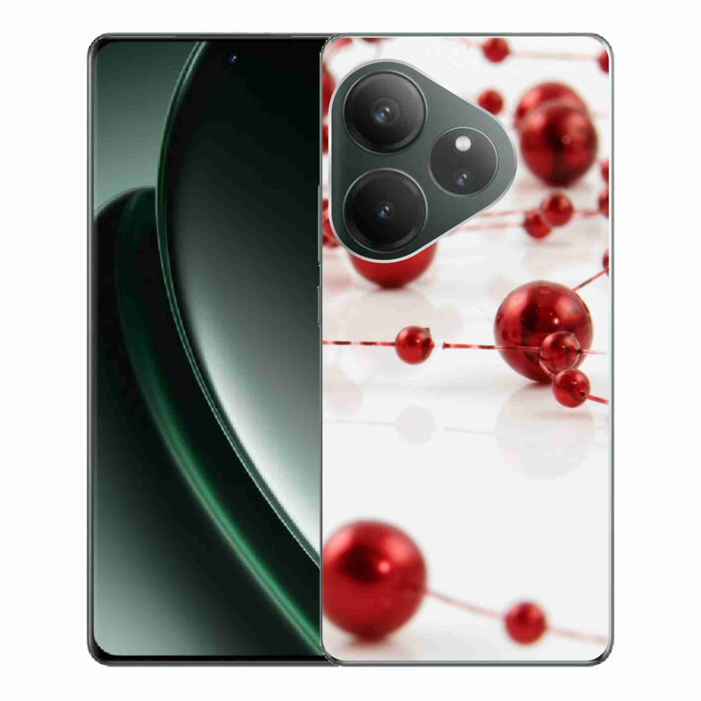 Gél borítás mmCase a Realme GT 6 5G/GT 6T 5G számára - Karácsonyi lánc