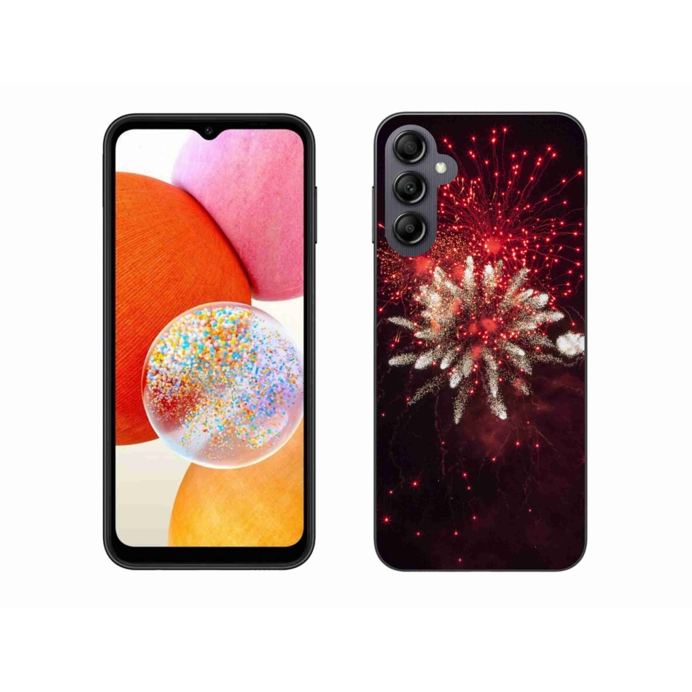 Gél borítás mmCase Samsung Galaxy A14 4G/5G - tűzijáték
