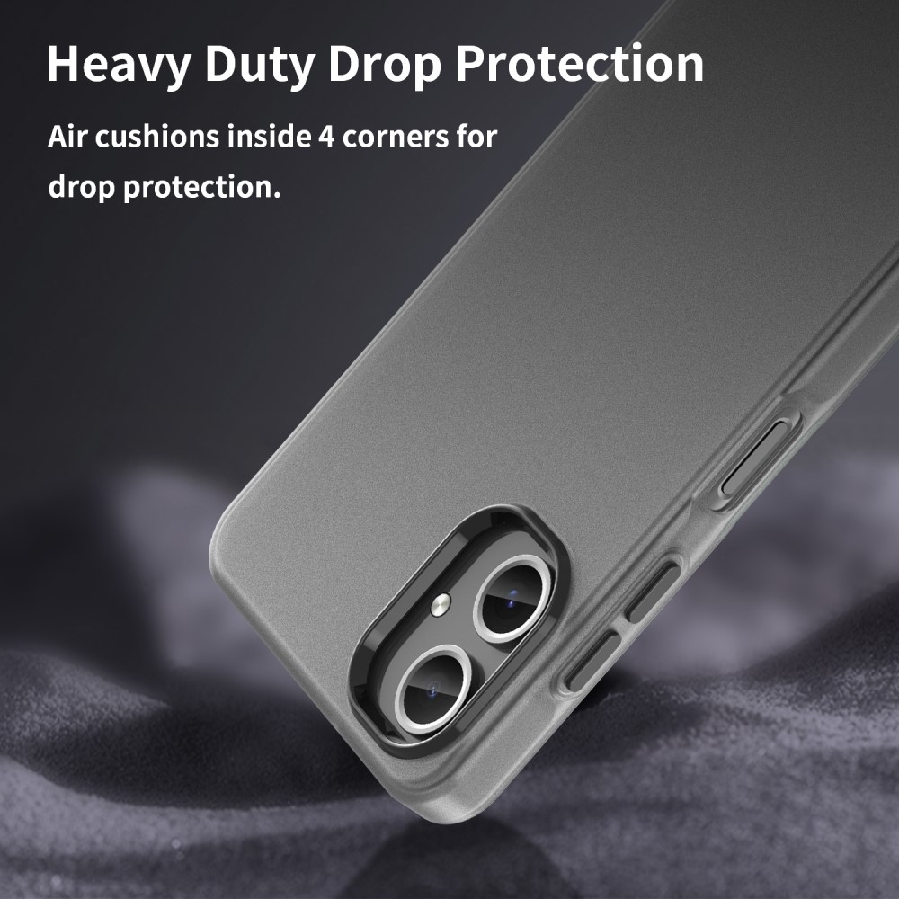 Candys matt zselés tok Samsung Galaxy A06 4G készülékhez - fekete