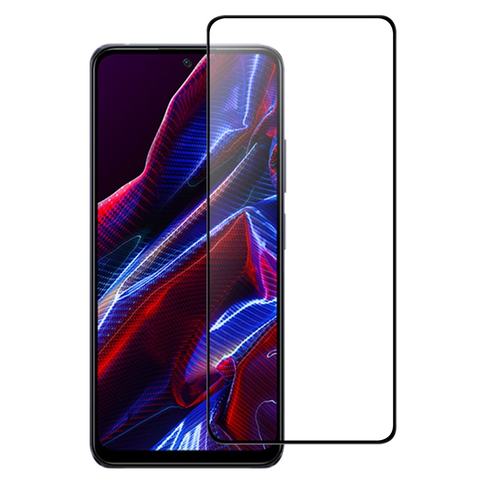 Teljes képernyő edzett üveg a Xiaomi Poco X6 5G-nél