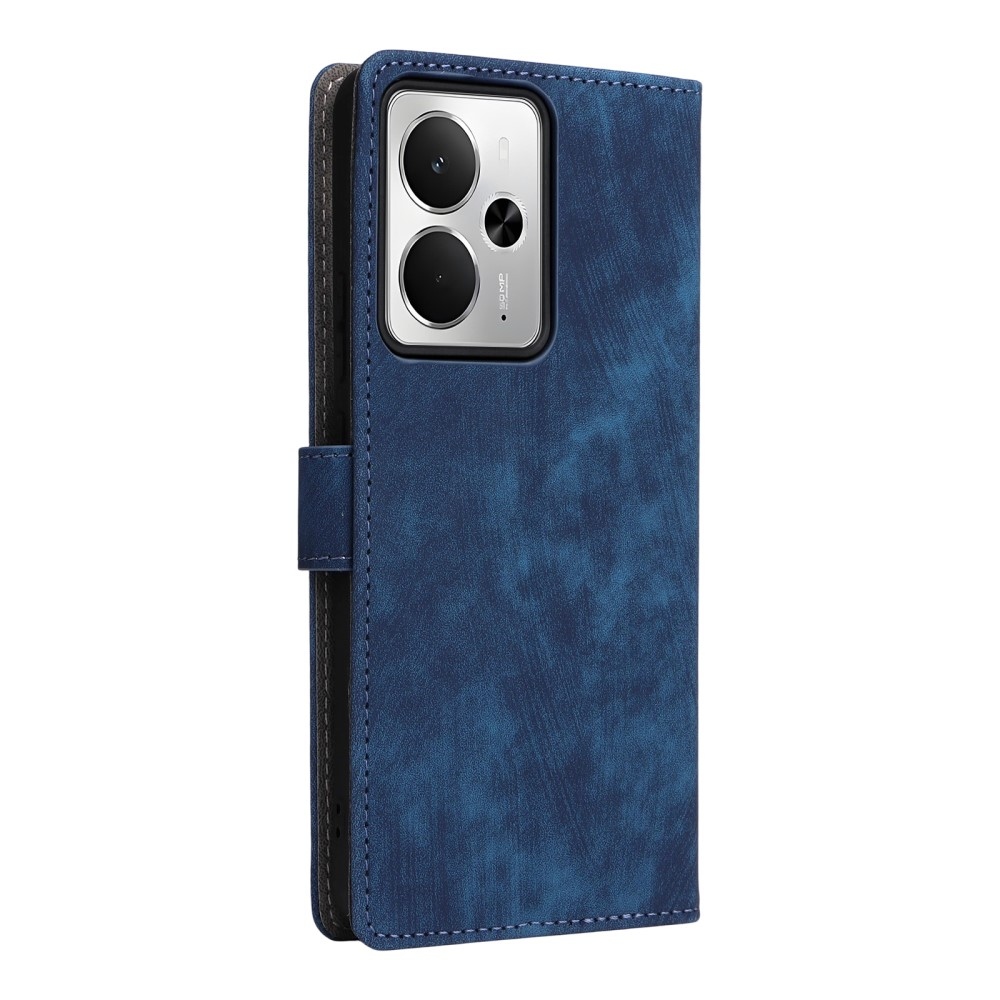 RFID könyvtáska a Realme 14 5G/ 14T 5G készülékhez - kék