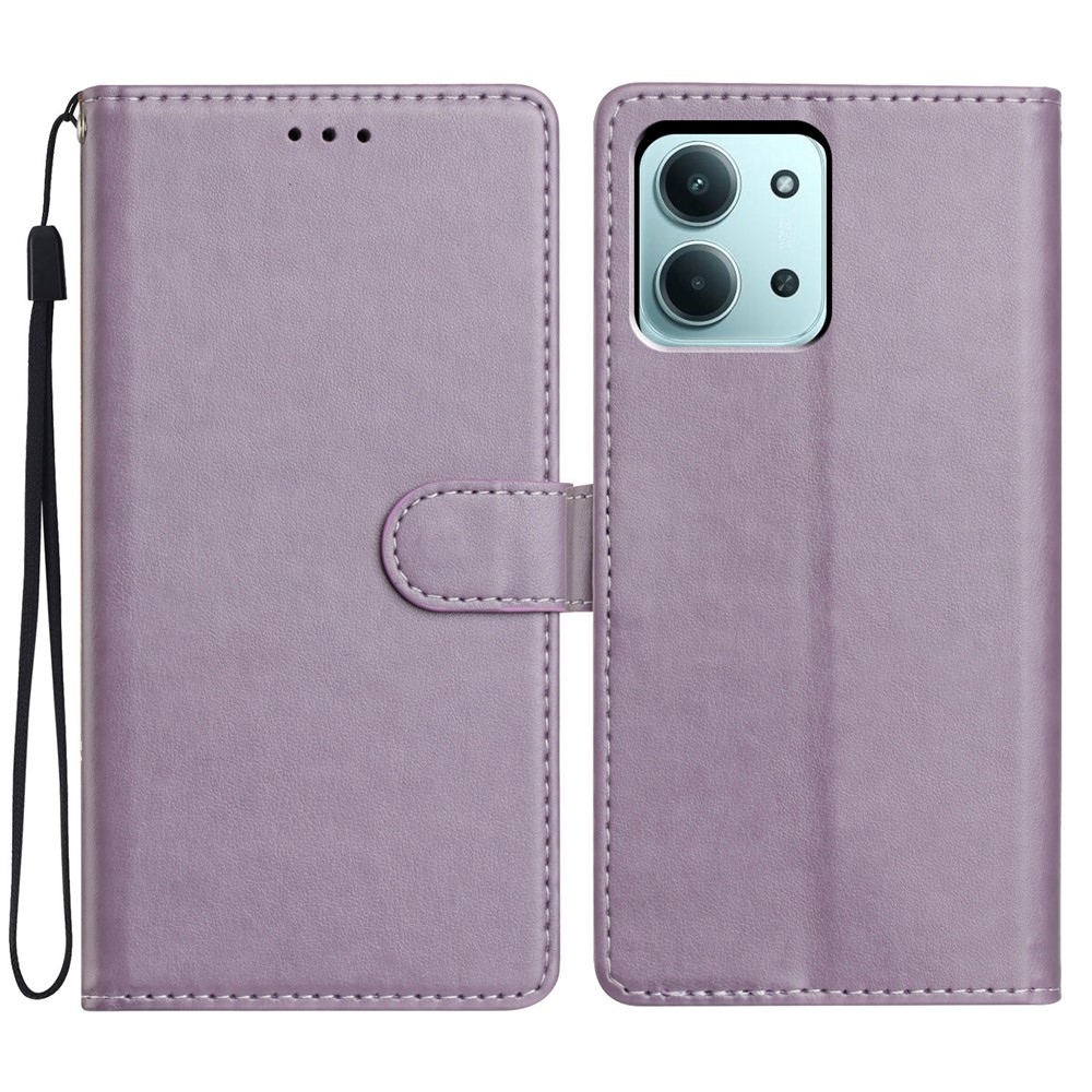 Rögös könyv tok Xiaomi Redmi 15C 4G (171mm)/Poco C85 4G (171mm) - lila