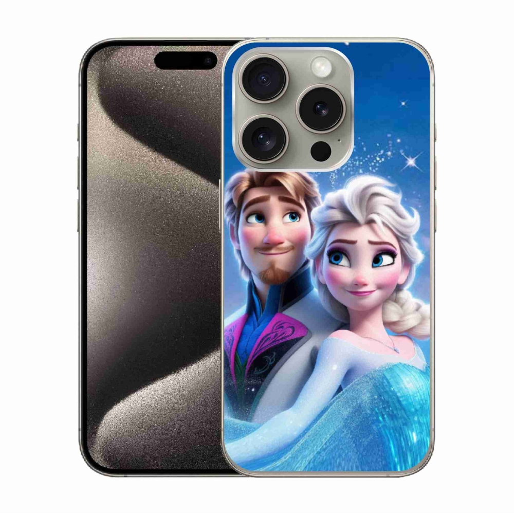 Gél borítás mmCase iPhone 15 Pro készülékhez - Ice Kingdom 1