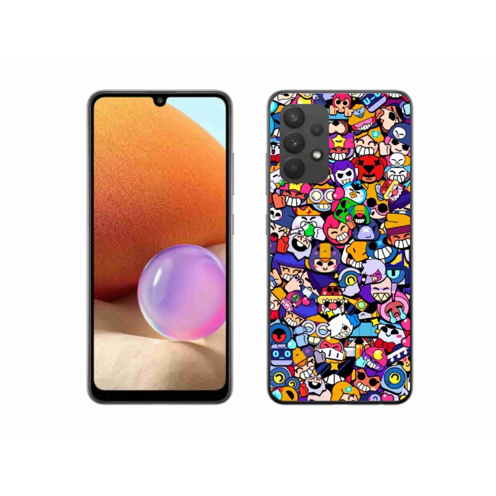 Zselés borítás mmCase Samsung Galaxy A32 4G - brawl stars 2