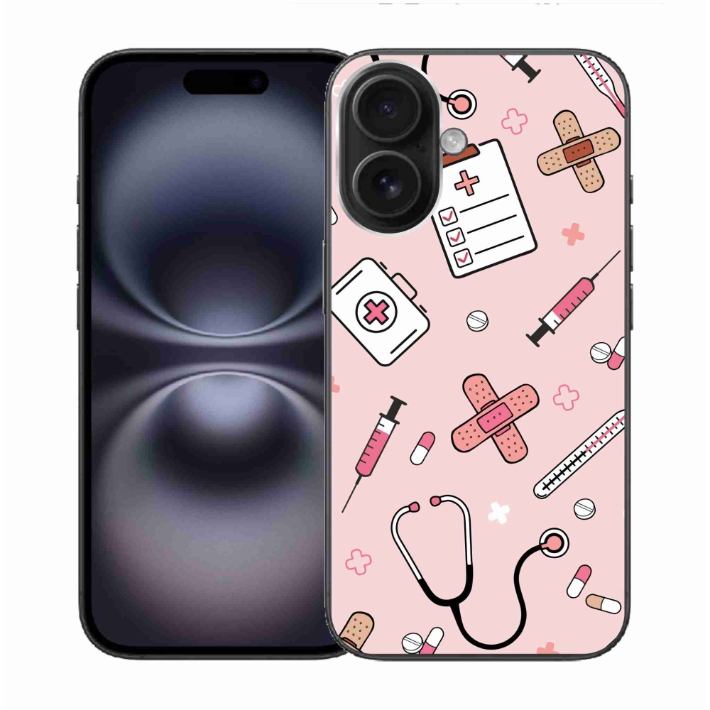 Gél borítás mmCase iPhone 16 készülékhez - egészség 2