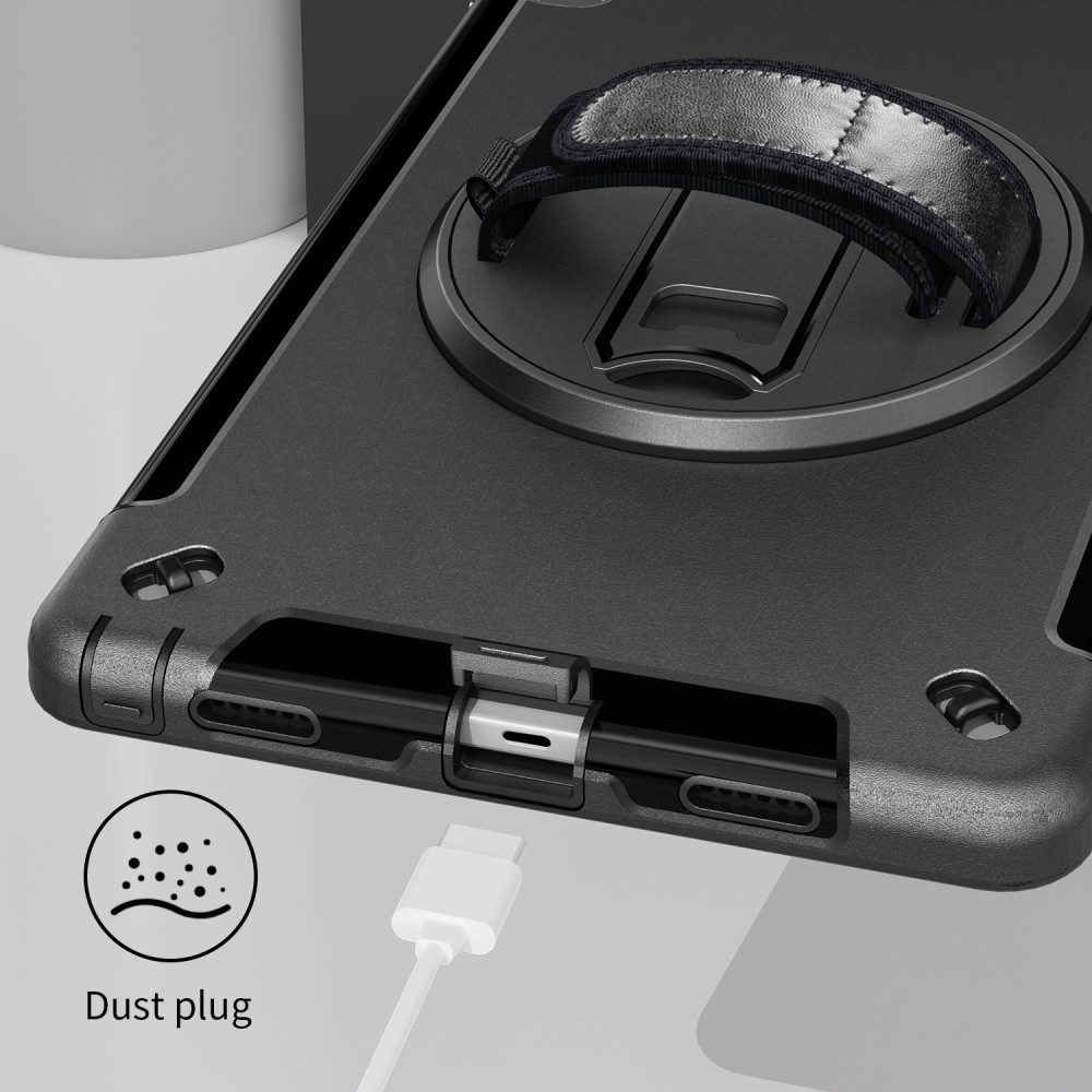 Strapabíró hibrid borítás képernyővédővel Lenovo Tab P11 (2.Gen) - fekete