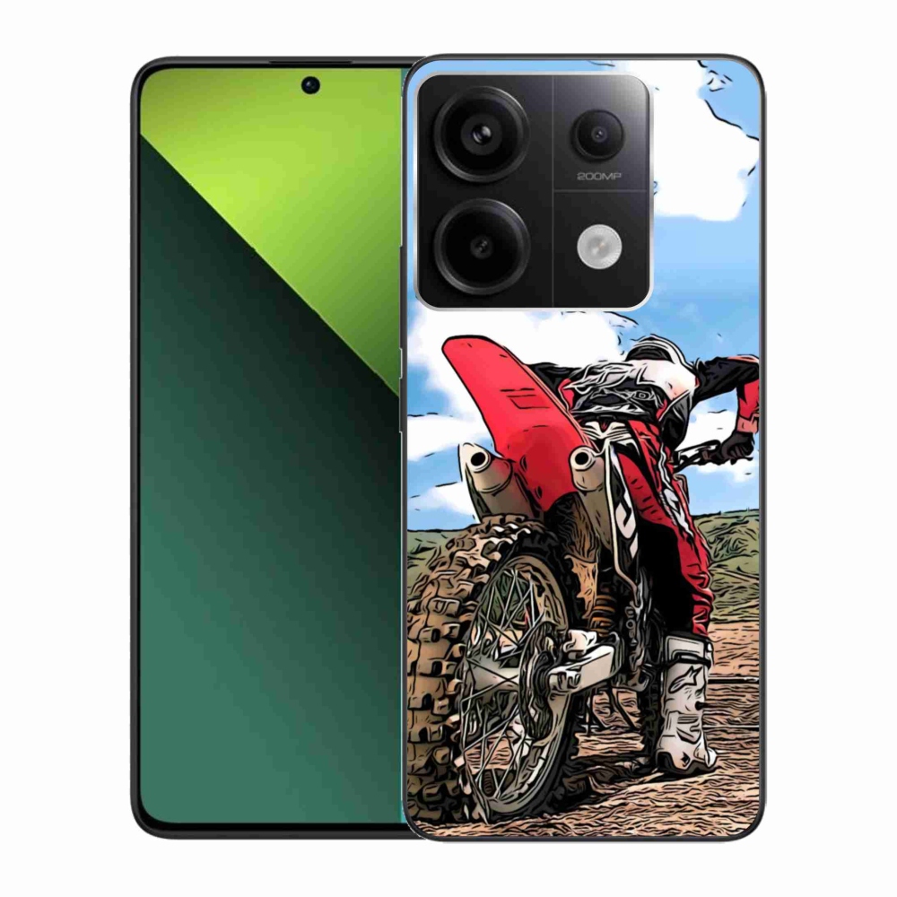Gél borítás mmCase a Xiaomi Redmi Note 13 Pro 5G/Poco X6 5G számára - moto
