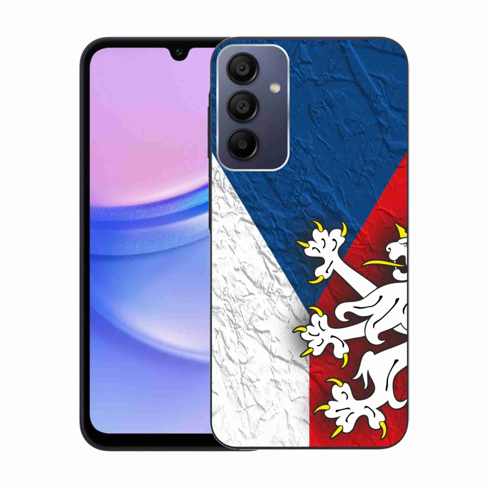 Gél borítás mmCase Samsung Galaxy A15 4G/5G - cseh zászló 1