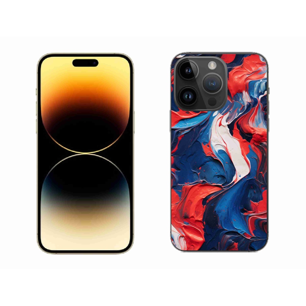 Gél borítás mmCase iPhone 14 Pro Max készülékhez - absztrakt motívum 7