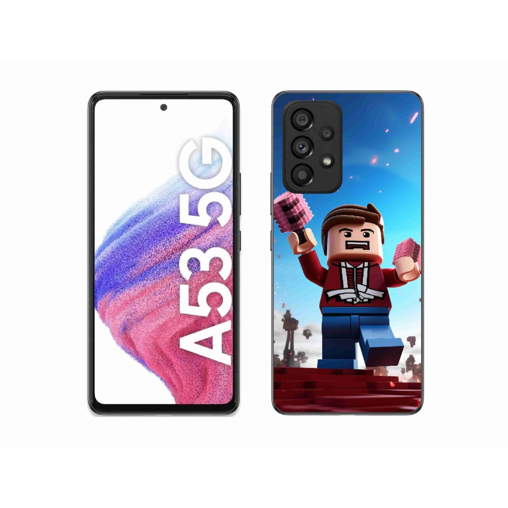 Gél védőburkolat mmCase Samsung Galaxy A53 5G - roblox 2
