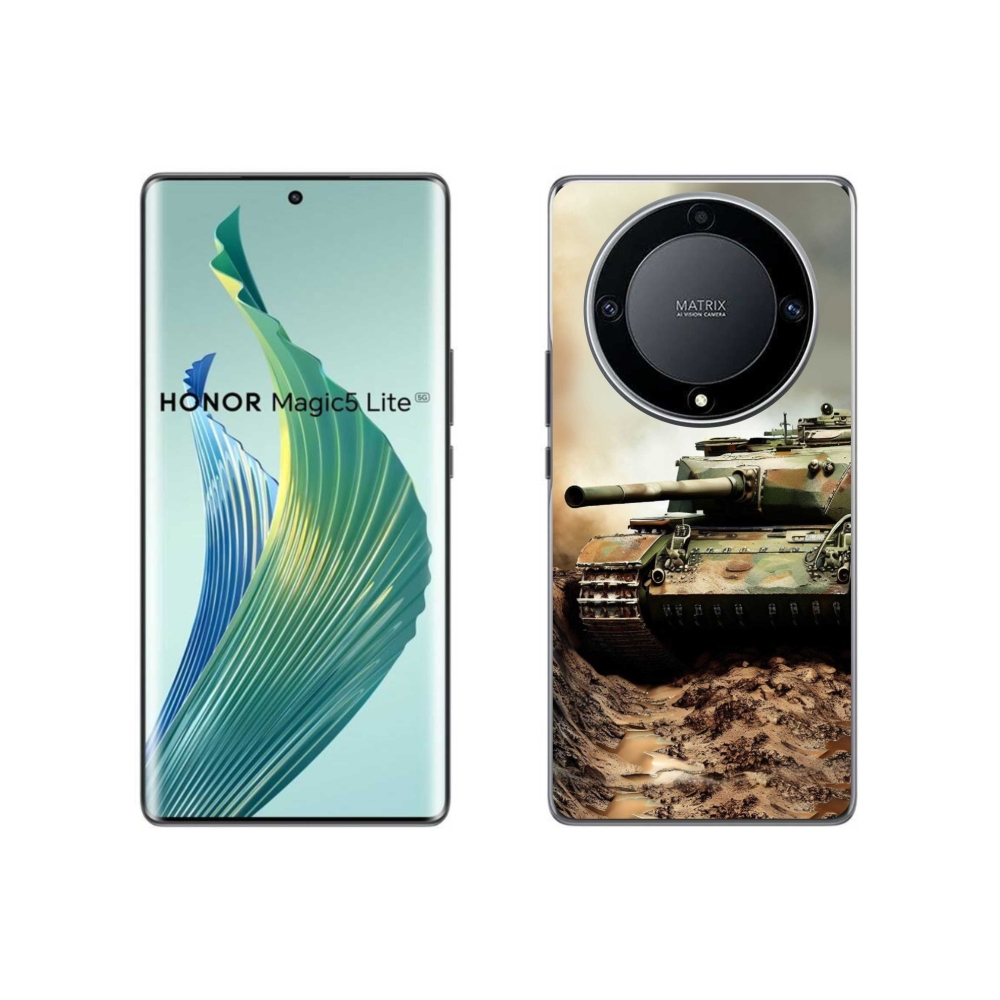 Zselés borítás mmCase a Honor Magic 5 Lite 5G számára - tartály