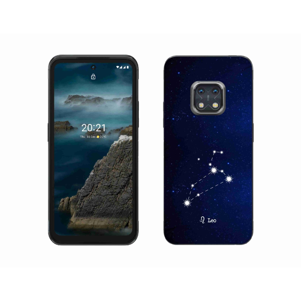 Zselés borítás mmCase a Nokia XR20 készülékhez - Oroszlán csillagkép