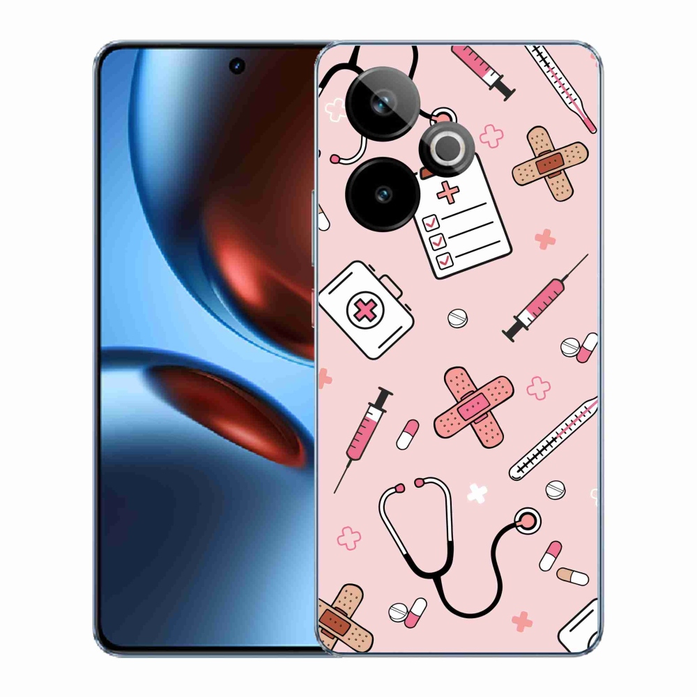 Rugalmas gél tok mmCase képpel a Realme GT 7 5G/GT 7T 5G számára - Egészségügy 2