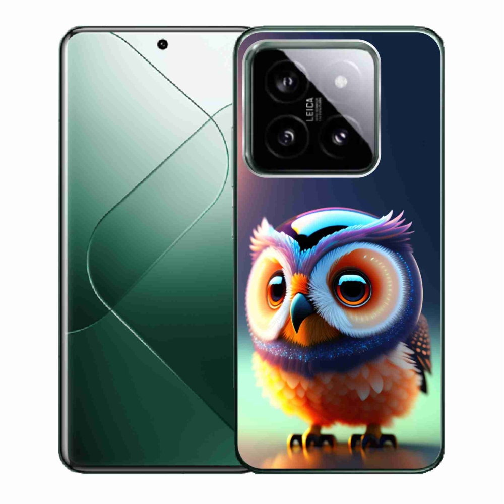 Gél borítás mmCase a Xiaomi 14-hez - bagoly