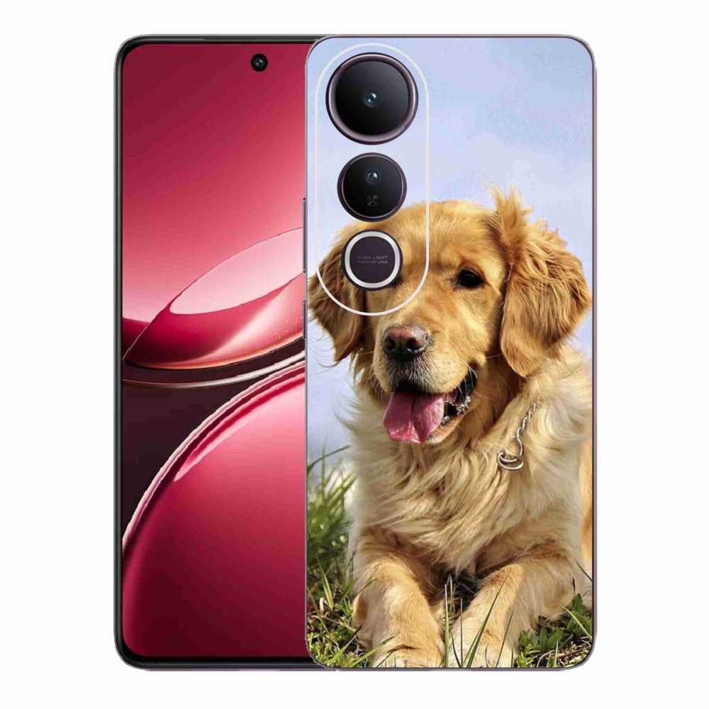 Gél borítás mmCase a Vivo V50 Lite 4G/5G készülékhez - arany retriever