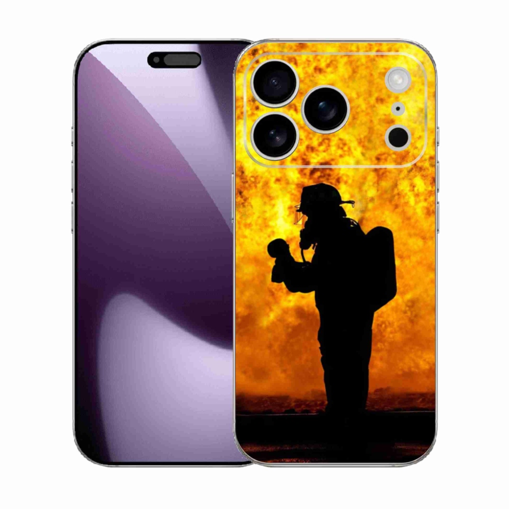 Gél borítás mmCase iPhone 17 Pro készülékhez - tűzoltó