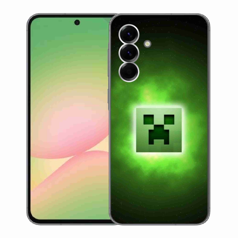 Zselés borítás mmCase Samsung Galaxy A56 5G - minecraft