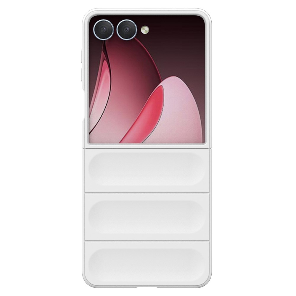 Rugg tartós zselés tok Samsung Galaxy Z Flip7 5G készülékhez - fehér