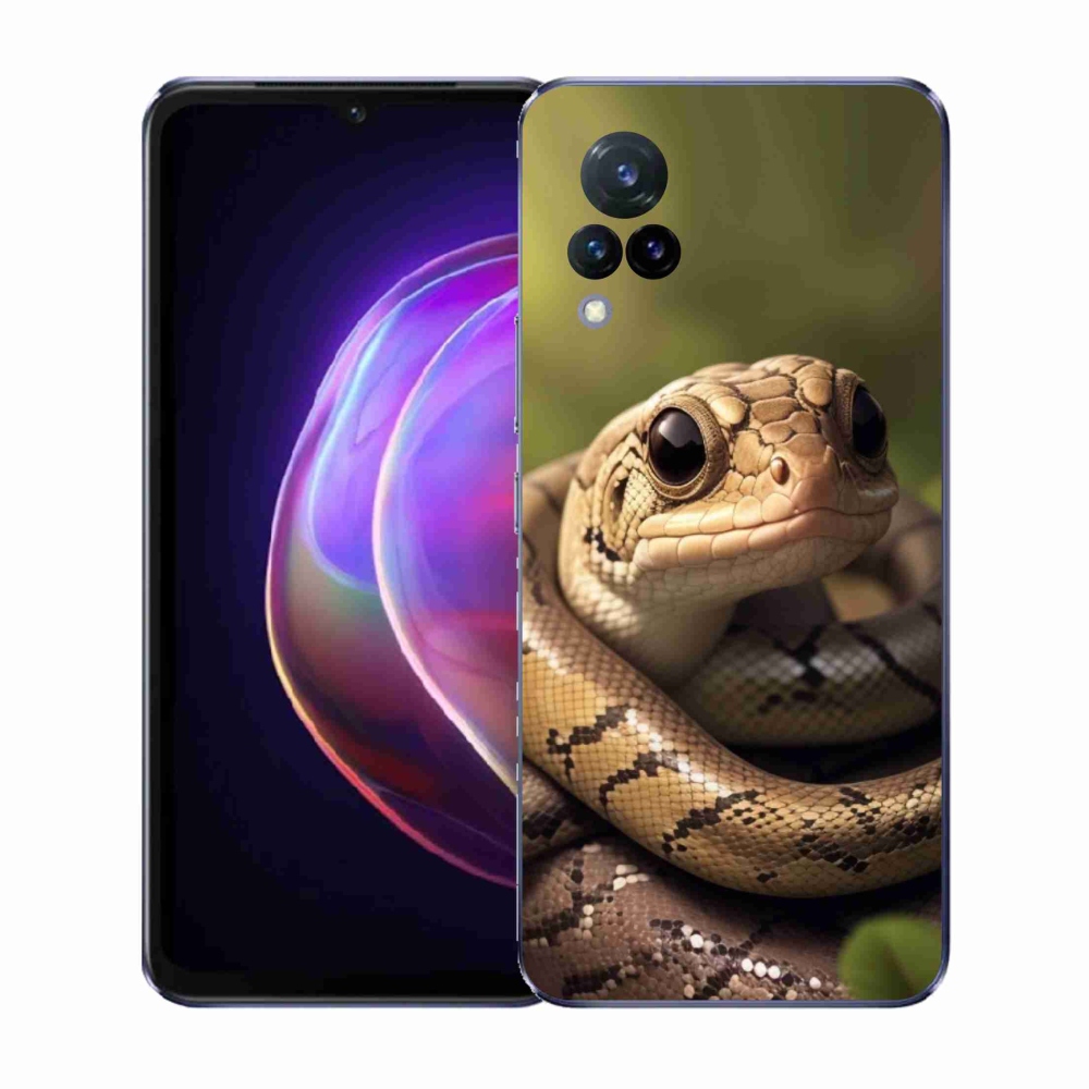 Gél borítás mmCase a Vivo V21 4G/5G készülékhez - kígyó 1